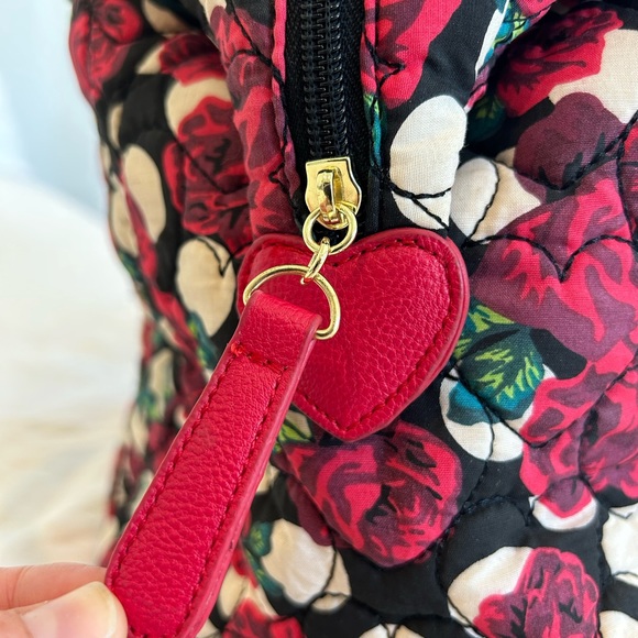 Betsey Johnson Quilted Hearts Weekender Bag - Picture 3 of 5